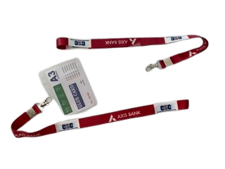 CSC Axis Bank Bc id card lanyard Pack Of 2