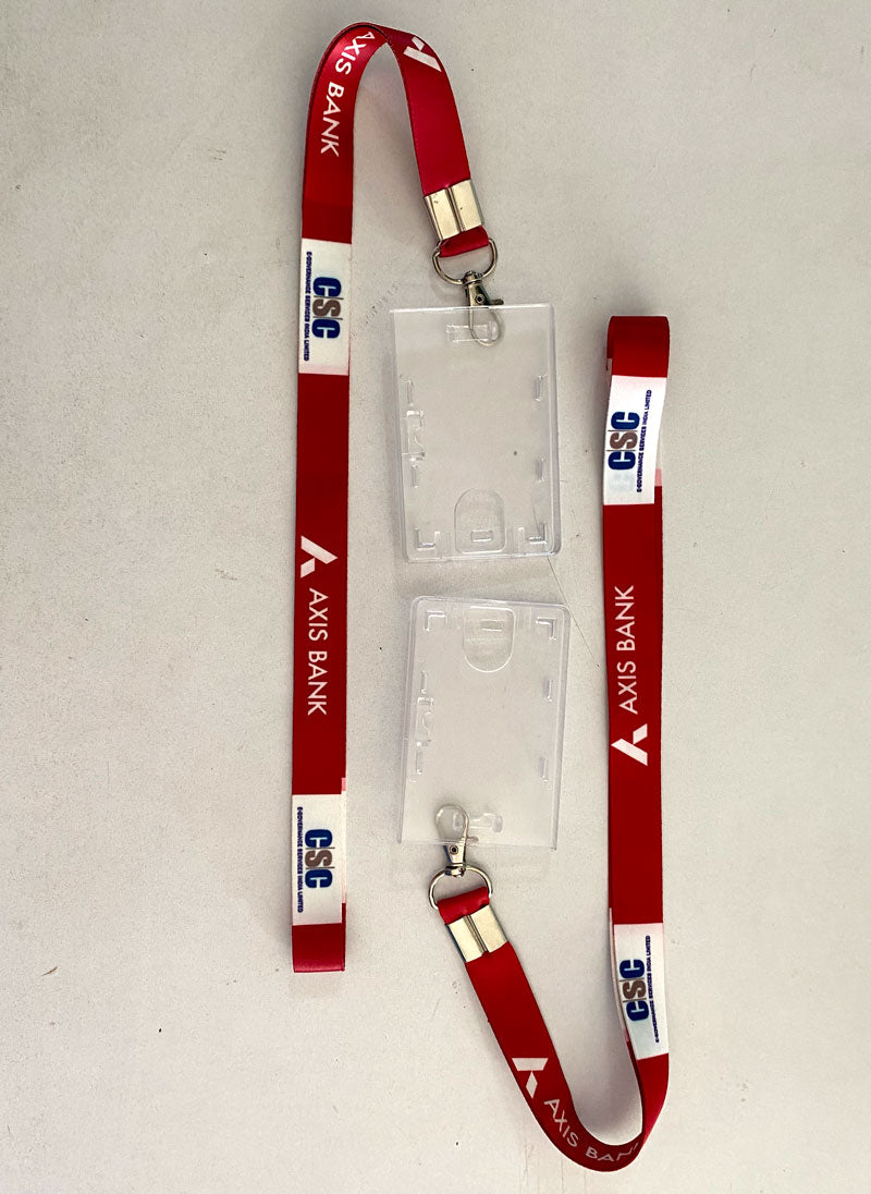 CSC Axis Bank Bc id card lanyard Pack Of 2