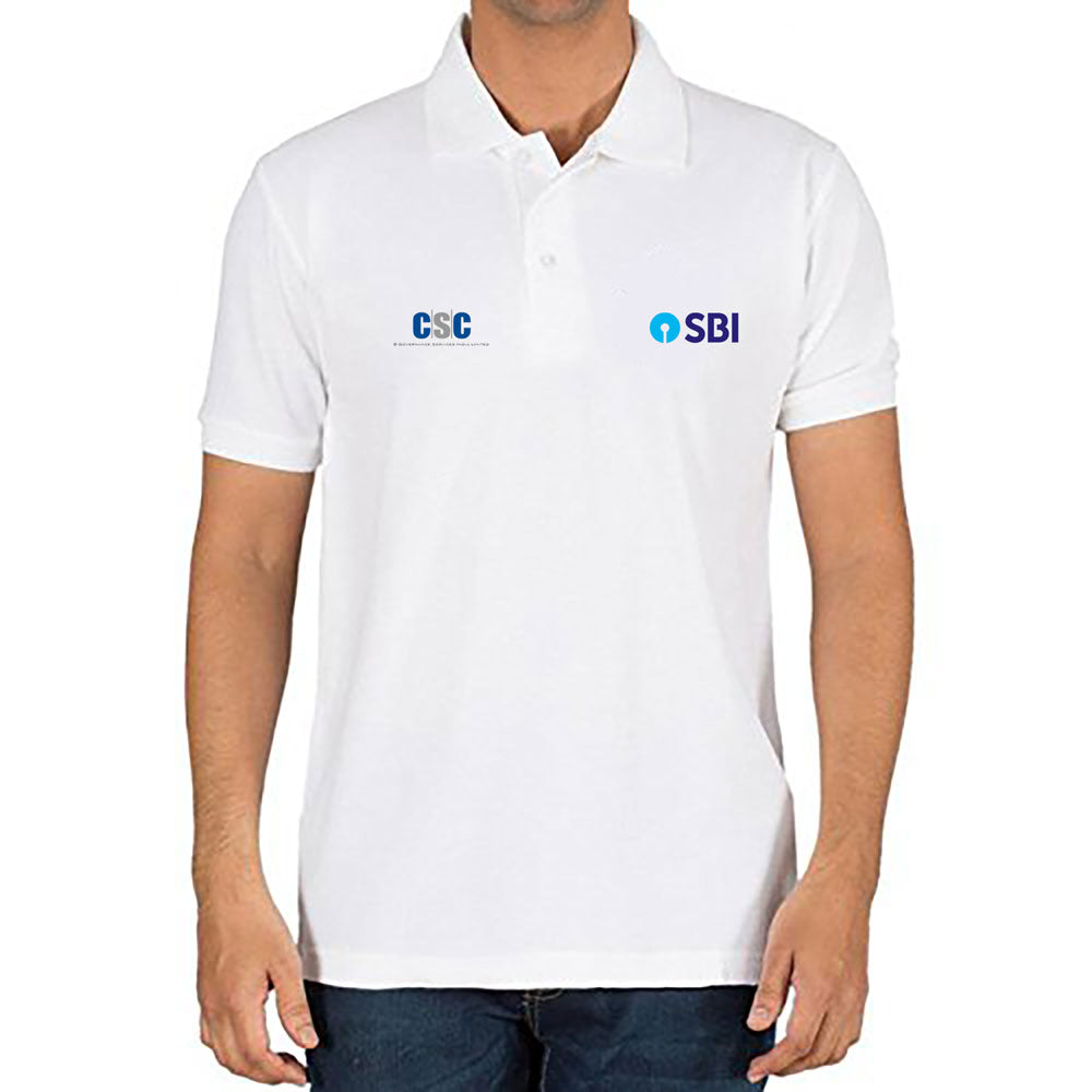 CSC SBI Bank Bc T Shirt With Collar Hellokart