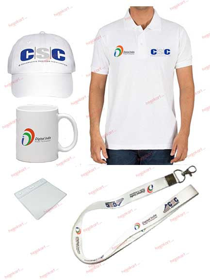 CSC Digital india branding kit 5 in 1