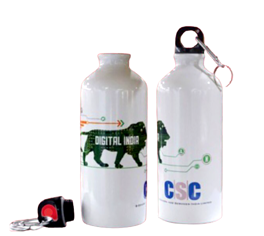 CSC Digital India Water Bottel 750 Ml Sipper