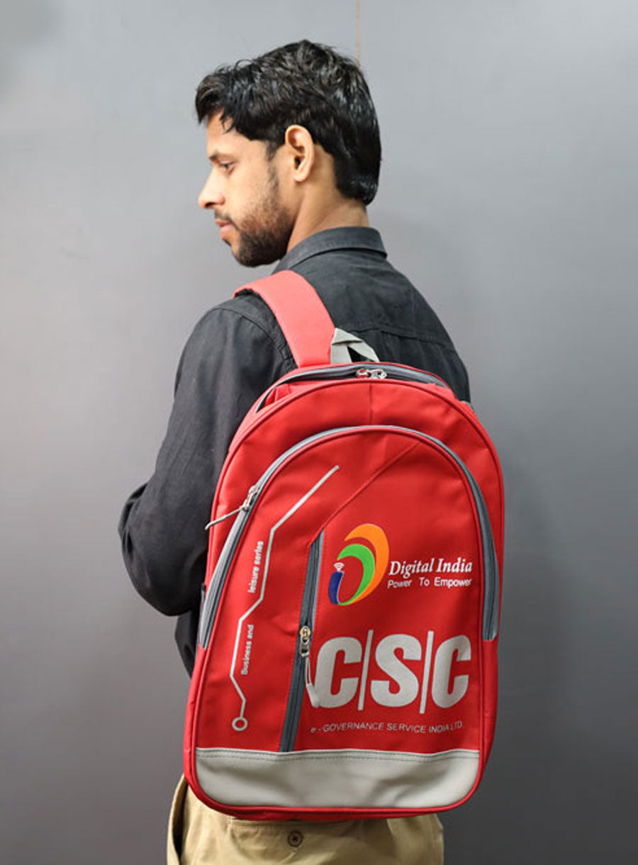 CSC VLE Laptop Bag Digital India CSC Operator Bag