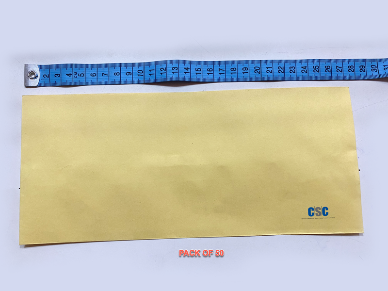 Laminated Letter Packaging Envelope for CSC Dak Mitra
