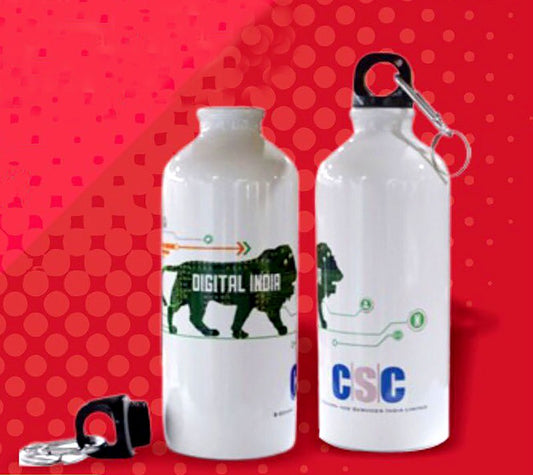 CSC Digital India Water Bottel 750 Ml Sipper
