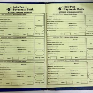 India Post Payments Bank (IPPB) Account Opening Register for Bank BC / CSP / CSC VLE